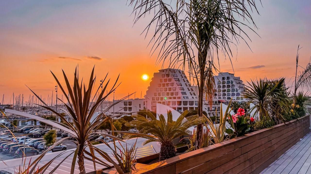 Le Majestic Residence: Seaside Luxury with Rooftop Pool La Grande-Motte Exterior photo
